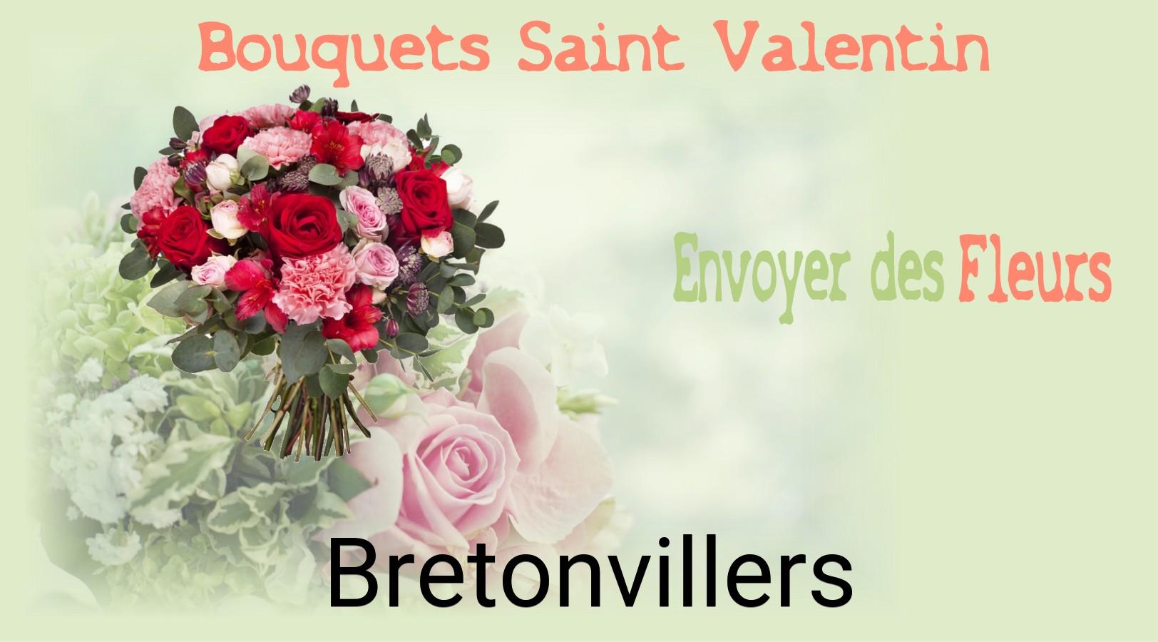 Roses de Saint-Valentin livrées à Bretonvillers